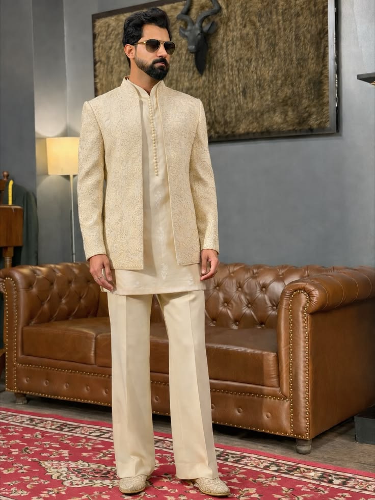 Slate Tailored Prince Coat