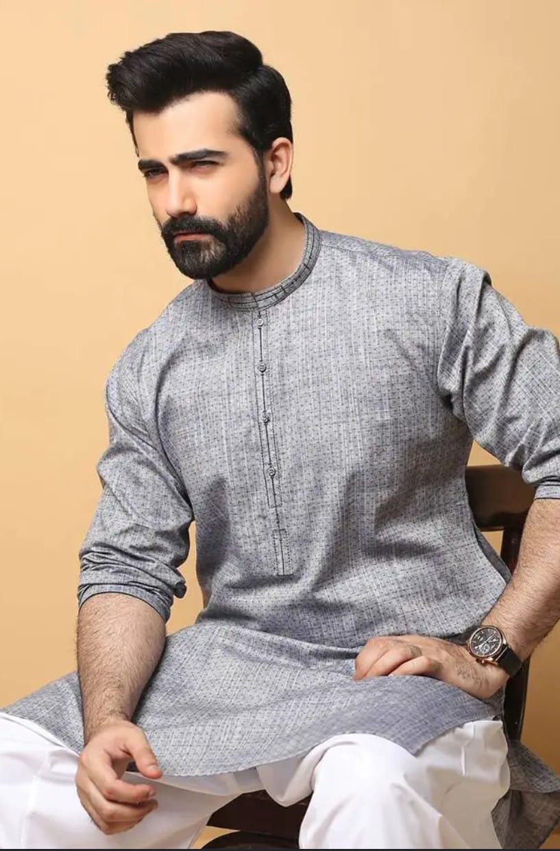 Festive Embroidered Kurta