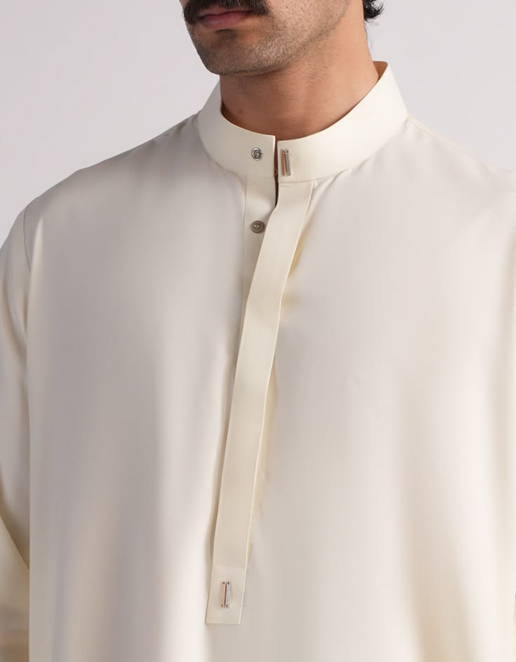 Classic Ivory Shalwar Kameez