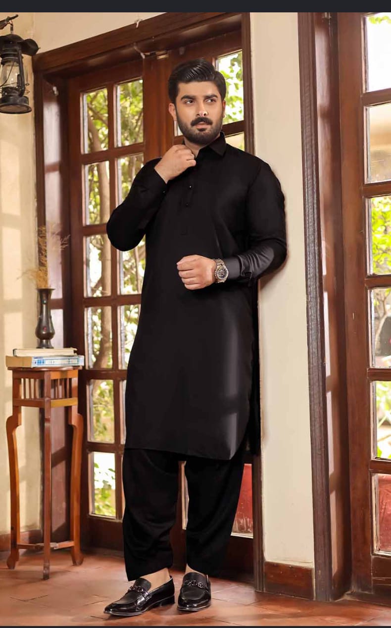 Linen Sand Shalwar Kameez